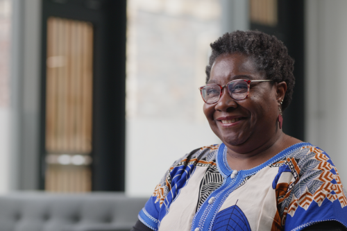headshot of women looking at camera